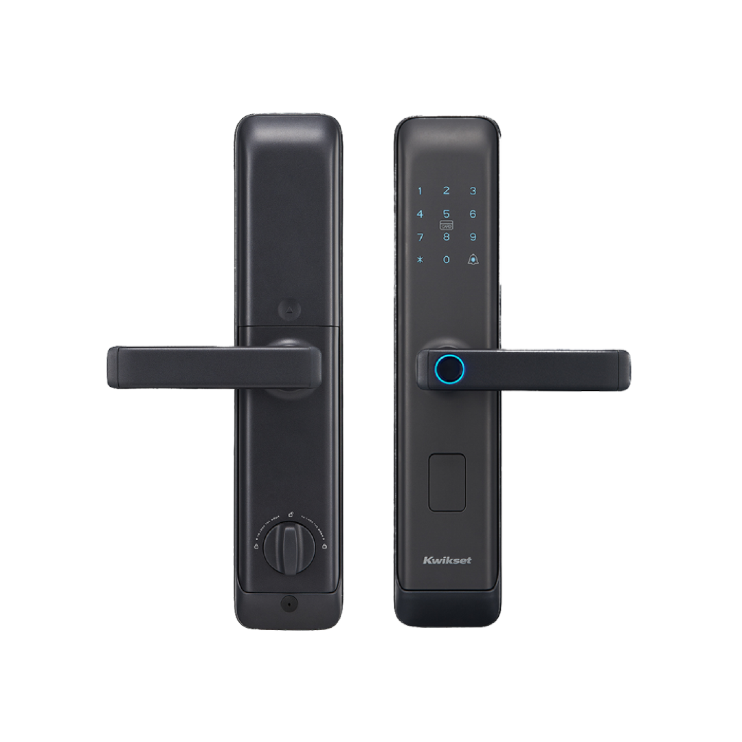 Kwikset Kē Tè Ān PF3 5-in-1 Touchscreen Smart Lock (Black) (Installed by Exclusive Distributor)