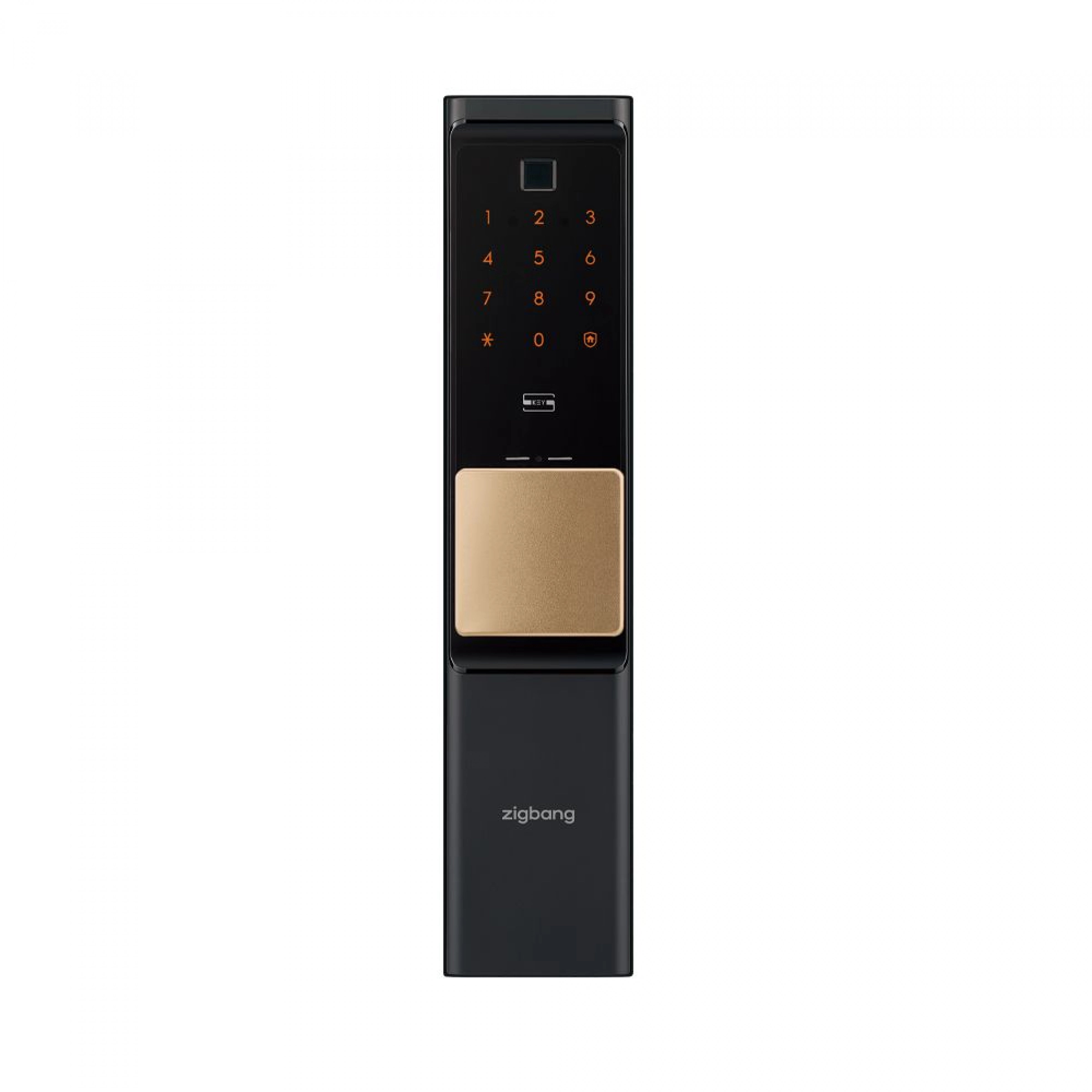 Zigbang 直幫 ZIG-SHPR80FCLPZE SHP R80 WIFI 物聯網電子門鎖 (金色) (總代理安裝) (專業師傅安裝)