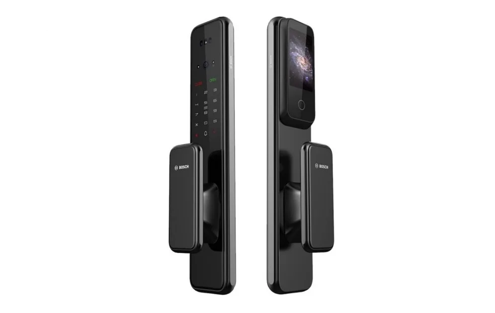 BOSCH-EL600VF-Elite-Serie-電子門鎖-Smart Lock-納米黑-Nano-Black-墨岩灰-Dark-Grey-3D人面識別-160°超廣角-1080P高清夜視鏡頭-3.97吋室內大屏幕-內置智能門鈴-防偷窺虛位密碼-隱藏式半導體指紋-3D-Face-Recognition-160°-Ultra-Wide-Angle-1080P-HD-Night-Vision-Camera-3.97-Inch-Indoor-Large-Screen-Built-in-Smart-Doorbell-Anti-Peeping-Virtual-Password-Hidden-Semiconductor-Fingerprint-包安裝-包運費