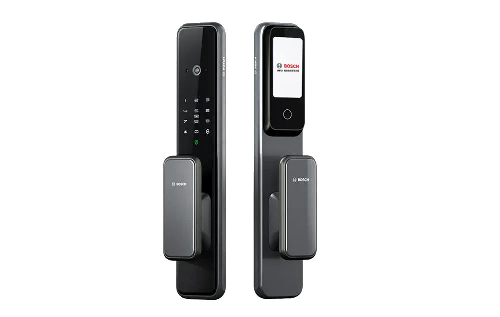 BOSCH-EL600VF-Elite-Serie-電子門鎖-Smart Lock-納米黑-Nano-Black-墨岩灰-Dark-Grey-3D人面識別-160°超廣角-1080P高清夜視鏡頭-3.97吋室內大屏幕-內置智能門鈴-防偷窺虛位密碼-隱藏式半導體指紋-3D-Face-Recognition-160°-Ultra-Wide-Angle-1080P-HD-Night-Vision-Camera-3.97-Inch-Indoor-Large-Screen-Built-in-Smart-Doorbell-Anti-Peeping-Virtual-Password-Hidden-Semiconductor-Fingerprint-包安裝-包運費