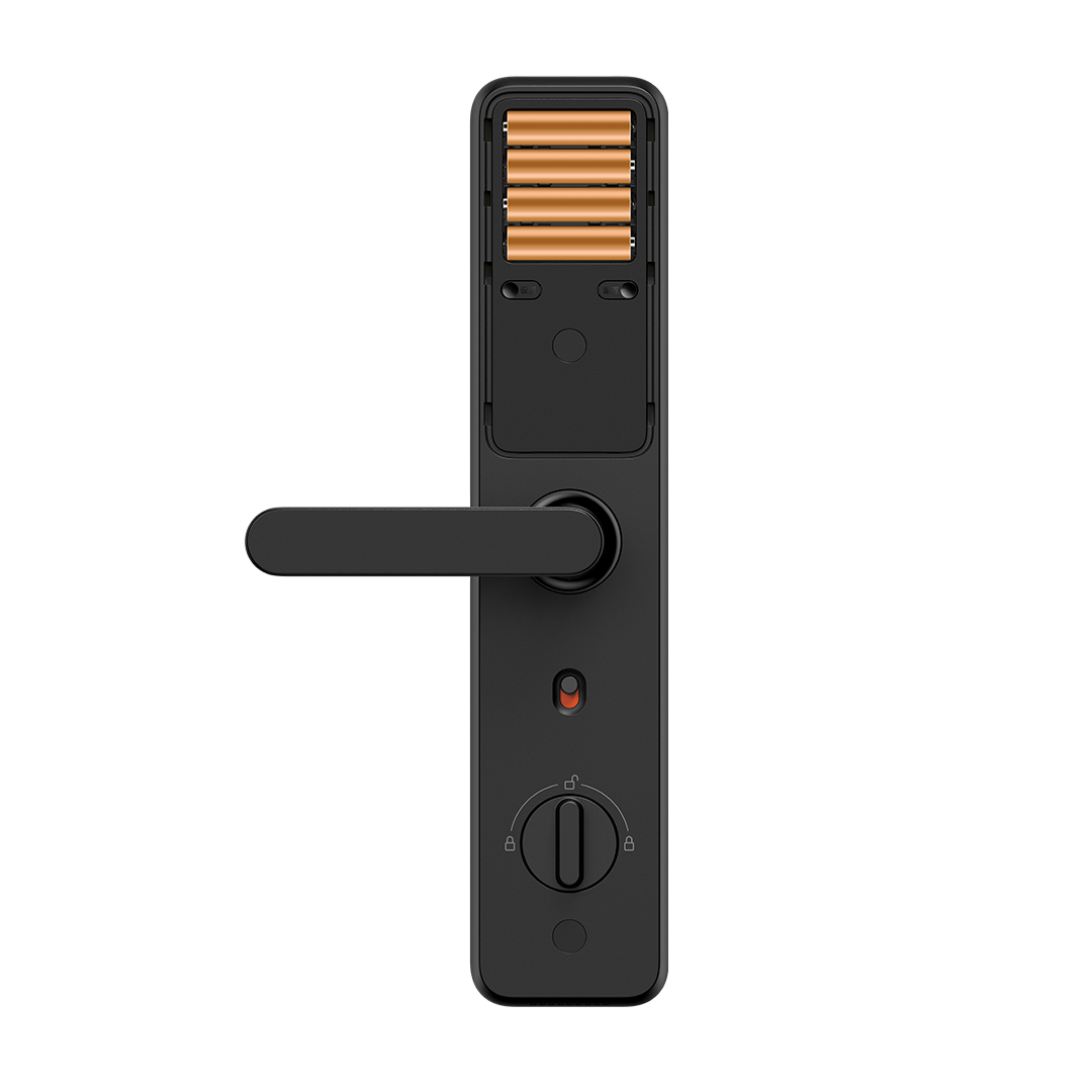 Lockin X9 Seven-in-One Fingerprint Handle Smart Lock (Black)