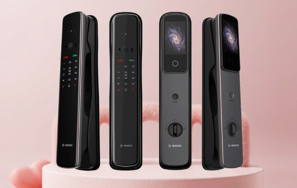 BOSCH-EL800VF-Elite-Series-電子門鎖-納米黑-Smart Lock-Nano-Black-墨岩灰-Dark-Grey-3D人面識別-160°超廣角-1080P高清夜視鏡頭-3.97吋室內大屏幕-內置智能門鈴-防偷窺虛位密碼-隱藏式半導體指紋-3D-Face-Recognition-160°-Ultra-Wide-Angle-1080P-HD-Night-Vision-Camera-3.97-Inch-Indoor-Large-Screen-Built-in-Smart-Doorbell-Anti-Peeping-Virtual-Password-Hidden-Semiconductor-Fingerprint-母親節-Mother's-Day