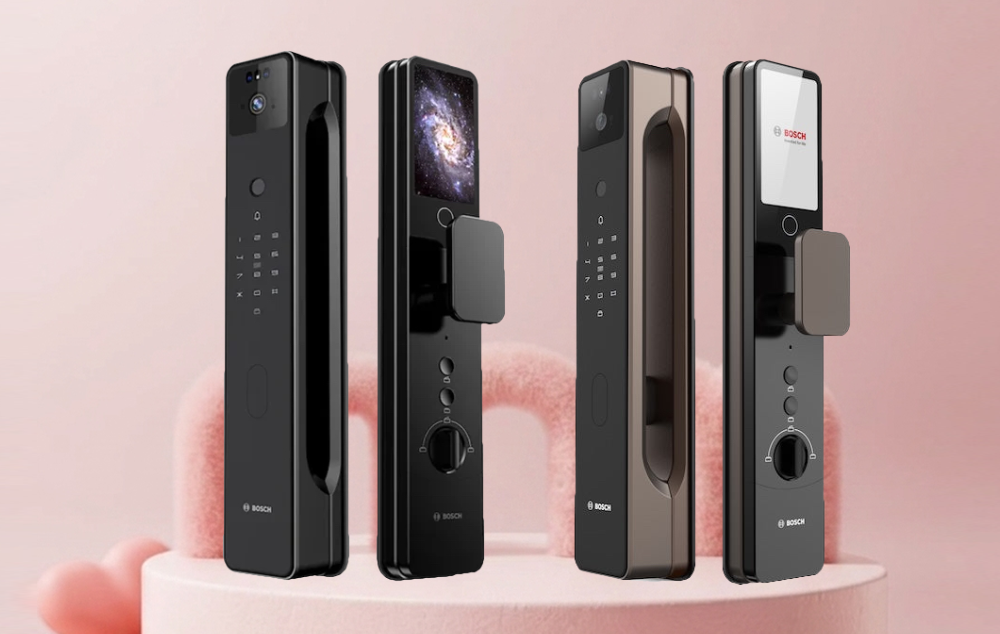 BOSCH-FU8-Plus-Fortune-Serie-電子門鎖-Smart Lock-納米黑-Nano-Black-摩卡棕-Mocha-Brown-3D人面識別-掌靜脈識別-160°廣角-1080P高清夜視鏡頭-5吋室內大屏幕-內置智能門鈴-防偷窺虛位密碼-半導體指紋-3D-Face-Recognition-Palm-Vein-Recognition-160°-Ultra-Wide-Angle-1080P-HD-Night-Vision-Camera-5-Inch-Indoor-Large-Screen-Built-in-Smart-Doorbell-Anti-Peeping-Virtual-Password-Hidden-Semiconductor-Fingerprint-母親節-Mother's-Day