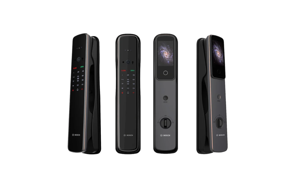 BOSCH-EL800VF-Elite-Serie-電子門鎖-Smart Lock-納米黑-Nano-Black-墨岩灰-Dark-Grey-3D人面識別-160°超廣角-1080P高清夜視鏡頭-3.97吋室內大屏幕-內置智能門鈴-防偷窺虛位密碼-隱藏式半導體指紋-3D-Face-Recognition-160°-Ultra-Wide-Angle-1080P-HD-Night-Vision-Camera-3.97-Inch-Indoor-Large-Screen-Built-in-Smart-Doorbell-Anti-Peeping-Virtual-Password-Hidden-Semiconductor-Fingerprint-包安裝-包運費