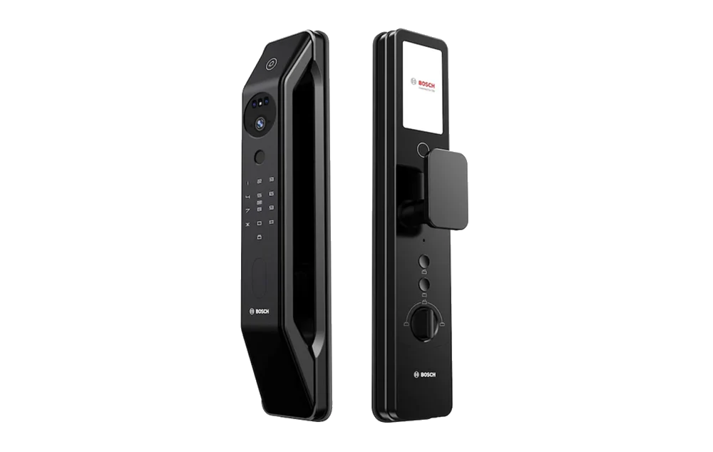 BOSCH-FU6-Plus-Fortune Series電子門鎖-Smart Lock-納米黑-Nano-Black-紅古銅-Red Bronze-摩卡棕-Mocha-Brown-3D人面識別-120°廣角-720P高清夜視鏡頭-4.45吋室內大屏幕-內置智能門鈴-防偷窺虛位密碼-半導體指紋-3D-Face-Recognition-120°-Ultra-Wide-Angle-720P-HD-Night-Vision-Camera-4.45-Inch-Indoor-Large-Screen-Built-in-Smart-Doorbell-Anti-Peeping-Virtual-Password-Hidden-Semiconductor-Fingerprint-包安裝-包運費