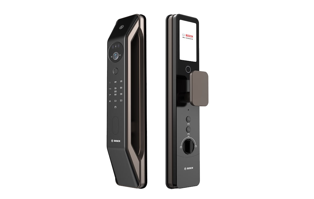 BOSCH-FU6-Plus-Fortune Series電子門鎖-Smart Lock-納米黑-Nano-Black-紅古銅-Red Bronze-摩卡棕-Mocha-Brown-3D人面識別-120°廣角-720P高清夜視鏡頭-4.45吋室內大屏幕-內置智能門鈴-防偷窺虛位密碼-半導體指紋-3D-Face-Recognition-120°-Ultra-Wide-Angle-720P-HD-Night-Vision-Camera-4.45-Inch-Indoor-Large-Screen-Built-in-Smart-Doorbell-Anti-Peeping-Virtual-Password-Hidden-Semiconductor-Fingerprint-包安裝-包運費