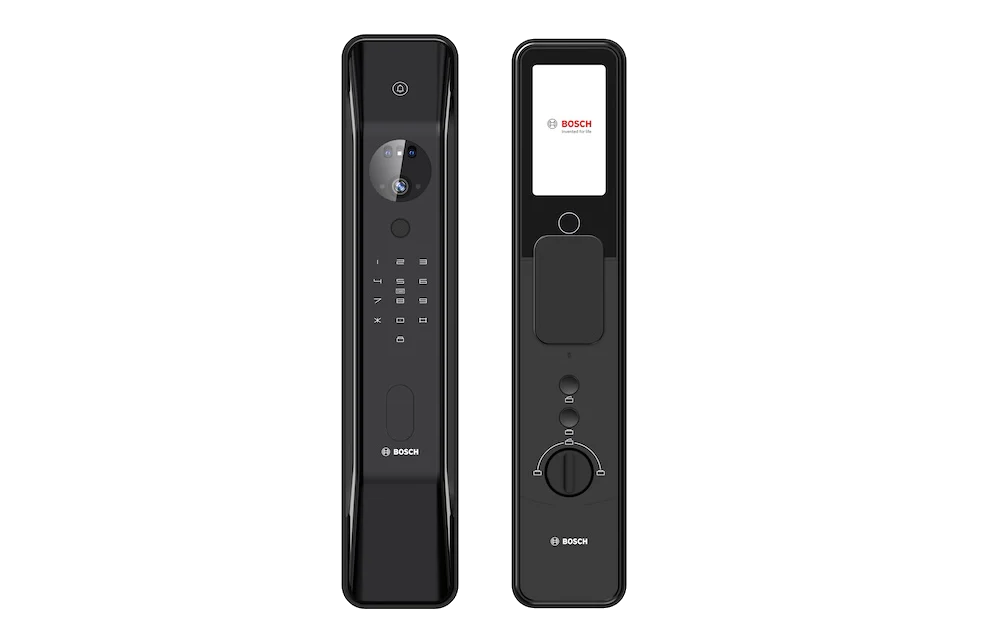 BOSCH-FU6-Plus-Fortune Series電子門鎖-Smart Lock-納米黑-Nano-Black-紅古銅-Red Bronze-摩卡棕-Mocha-Brown-3D人面識別-120°廣角-720P高清夜視鏡頭-4.45吋室內大屏幕-內置智能門鈴-防偷窺虛位密碼-半導體指紋-3D-Face-Recognition-120°-Ultra-Wide-Angle-720P-HD-Night-Vision-Camera-4.45-Inch-Indoor-Large-Screen-Built-in-Smart-Doorbell-Anti-Peeping-Virtual-Password-Hidden-Semiconductor-Fingerprint-包安裝-包運費