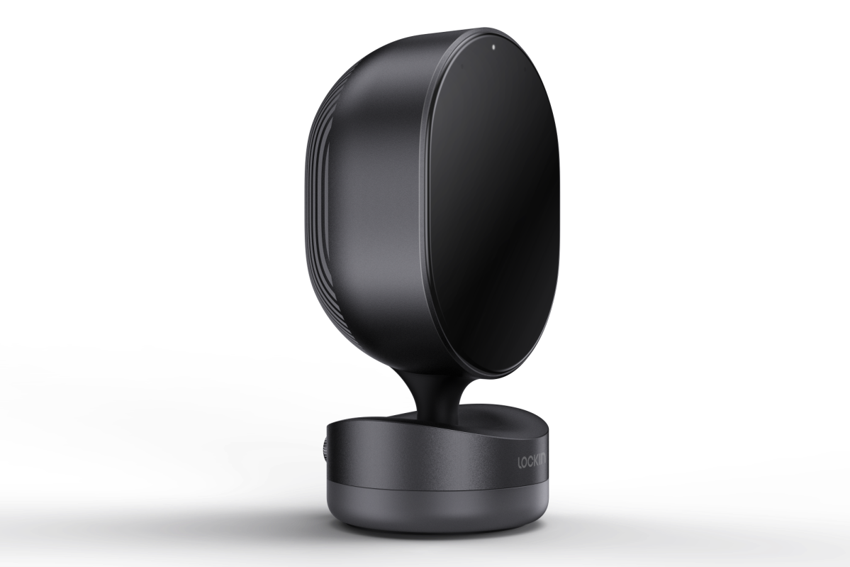 Lockin V7 Max True AI Smart Electronic Door Lock (Left/Right Opening Optional) (Space Gray)