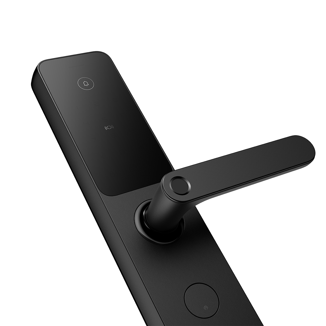 Lockin X9 Seven-in-One Fingerprint Handle Smart Lock (Black)