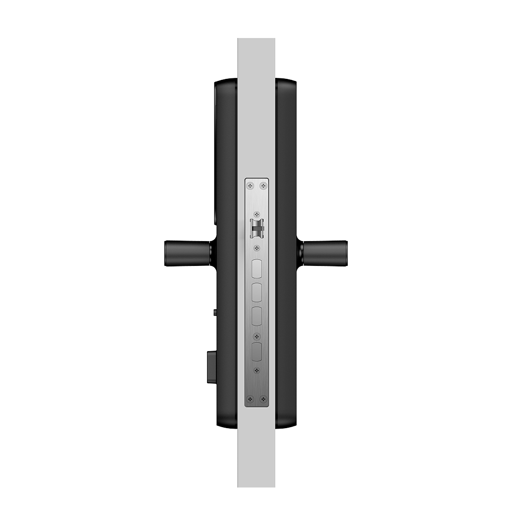 Lockin X9 Seven-in-One Fingerprint Handle Smart Lock (Black)