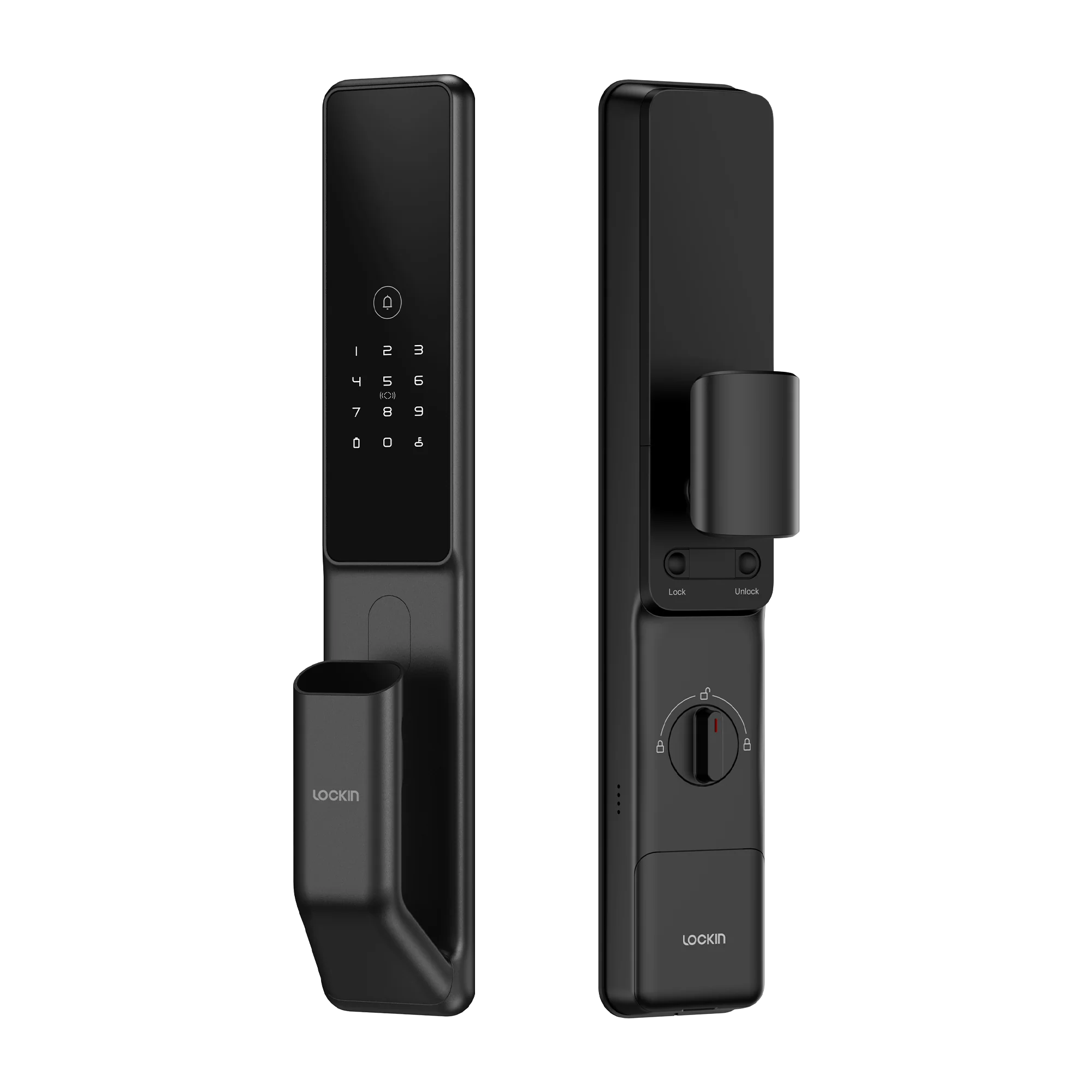 Lockin S5 Smart Finger Vein Electronic Door Lock (Black)